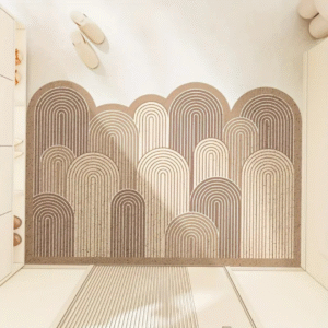 Podłogowy antybrudowy dywanik, dywanik do korytarza "Sandy luki"