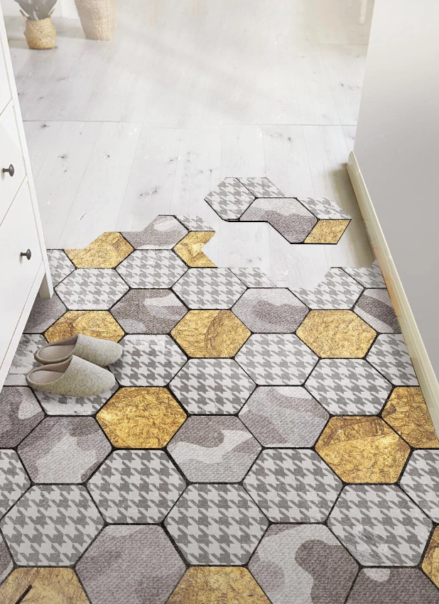 Dywanik wejściowy Brudhoe, dywanik na gumie „Honey”.