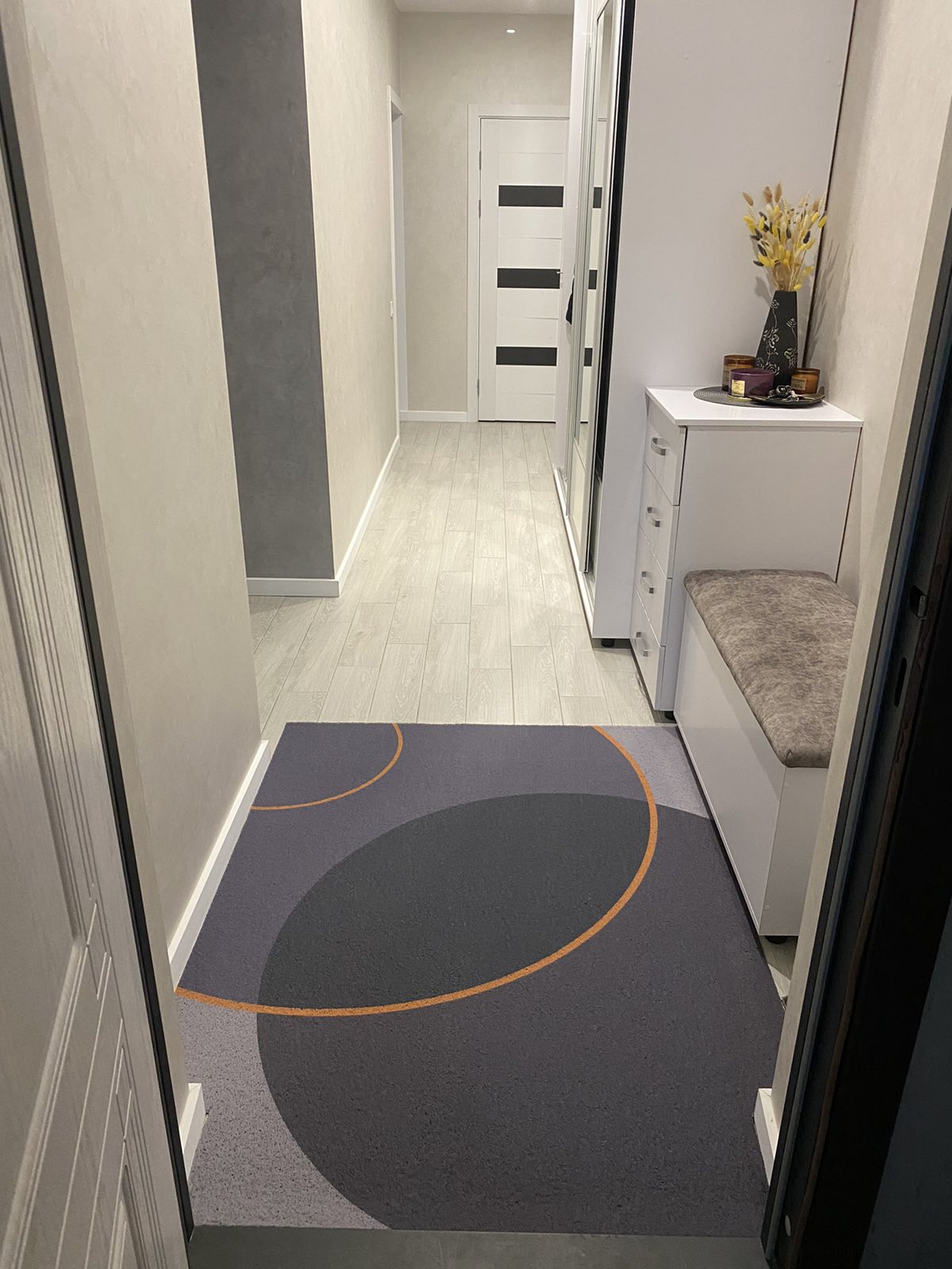 Antypoślizgowy zawias drzwiowy, zawias drzwiowy do przednich drzwi „Planet” - obrazek 4