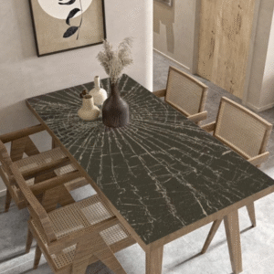 Obrus kuchenny, zabezpieczenie stołu przed zabrudzeniami „Stłuczone szkło”