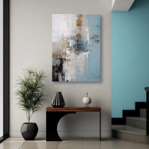 Ozdobny obraz abstrakcyjny „Rozmyte odbicie”