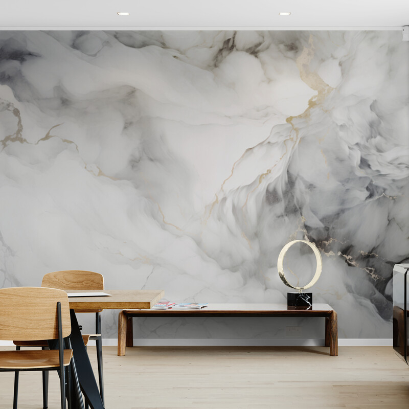 Abstrakcyjna fototapeta, samoprzylepna fototapeta "Szary dym"