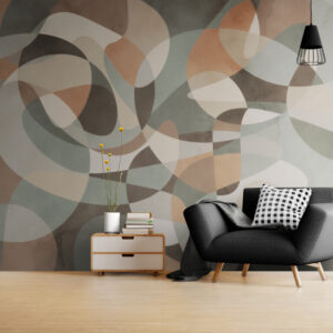 Abstrakcyjne fototapety, bezszwowe fototapety do sypialni, salonu i biura „Puls koloru”